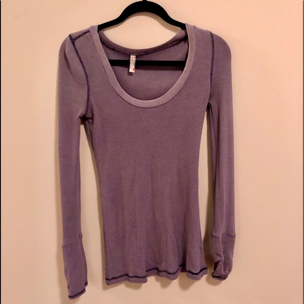 Purple Free People Thermal
